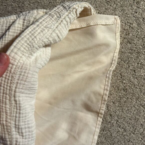 Btween Girls Sunflower Embroidered Cream Dress - Picture 4 of 10